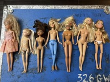 Lot of 7 Dolls for Parts Repair or Art Project Doll Parts