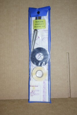 New! Marlow Rope Splicing Kit Marlowbraid 3 strand needles fid whipping twine