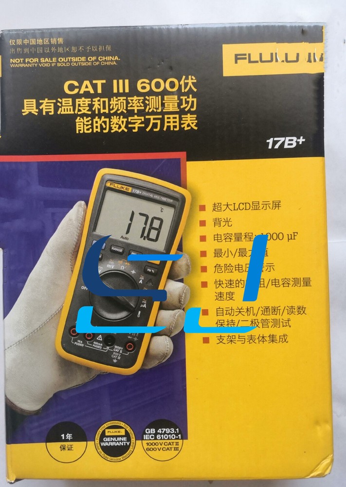 Brand new FLUKE 17B+ Digital Multimeter Instrument Tester 17B+ Brand new FLUKE 17B+ Digital Multimeter Instrument Tester 17B+