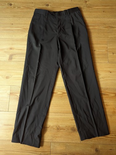Pantalones de traje Cerruti 1881 negros talla 50 - Imagen 5 de 10