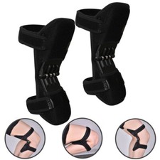 2Pcs Joint Support Brace Knee Pads Booster Lift Squat Sports Power Spring Force