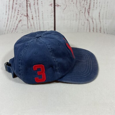 Vintage Polo Ralph Lauren Cap Dad Hat Blue Fade Twill Big Pony