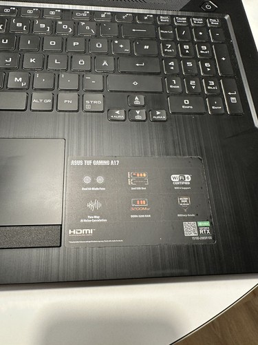 asus tuf gaming A17 - Zdjęcie 3 z 5