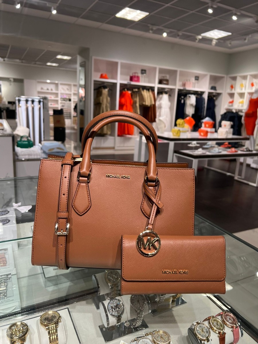 MICHAEL KORS MEDIUM SATCHEL BAG HANDBAG PURSE MESSENGER CROSSBODY  