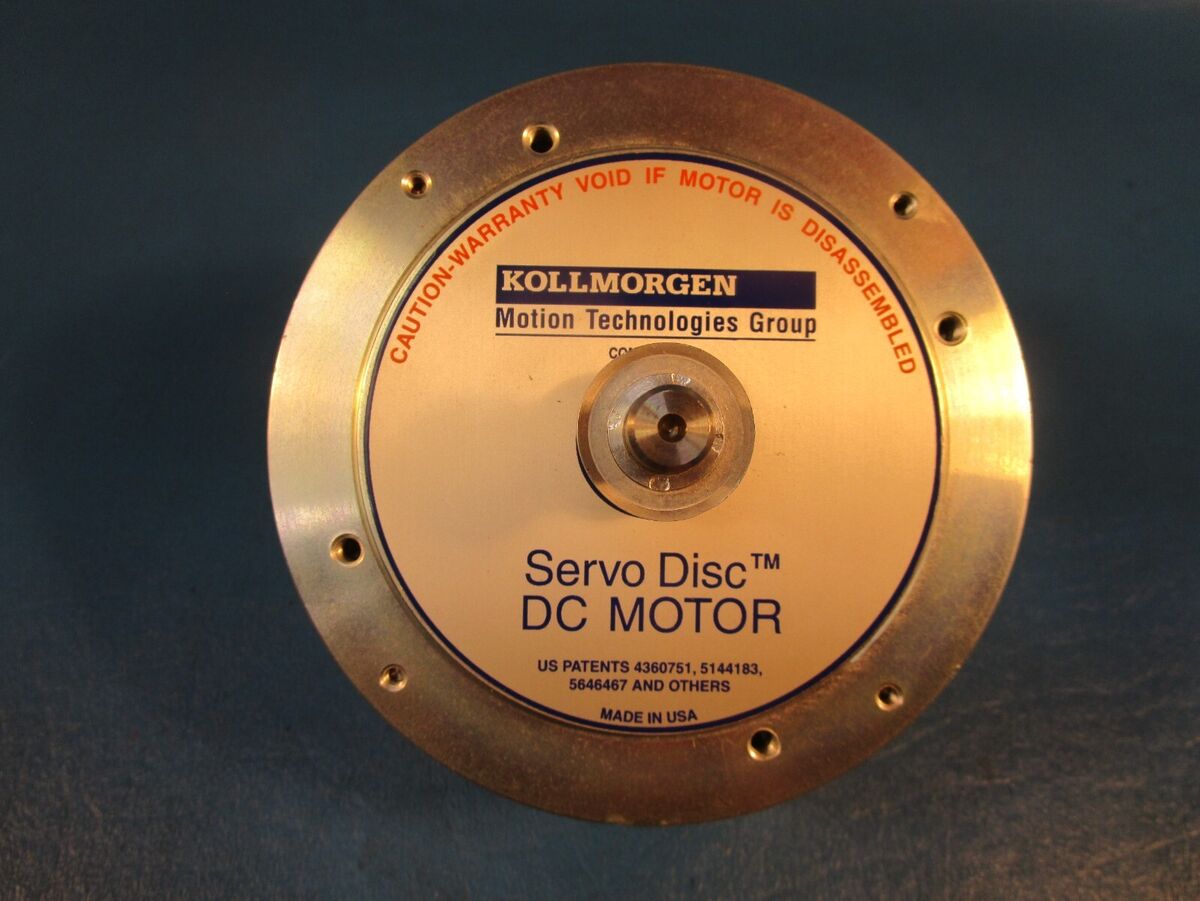 Kollmorgen U9M4, Servo Disc DC Motor, Model 0P00902131, SF Kollmorgen U9M4, Servo Disc DC Motor, Model 0P00902131, SF