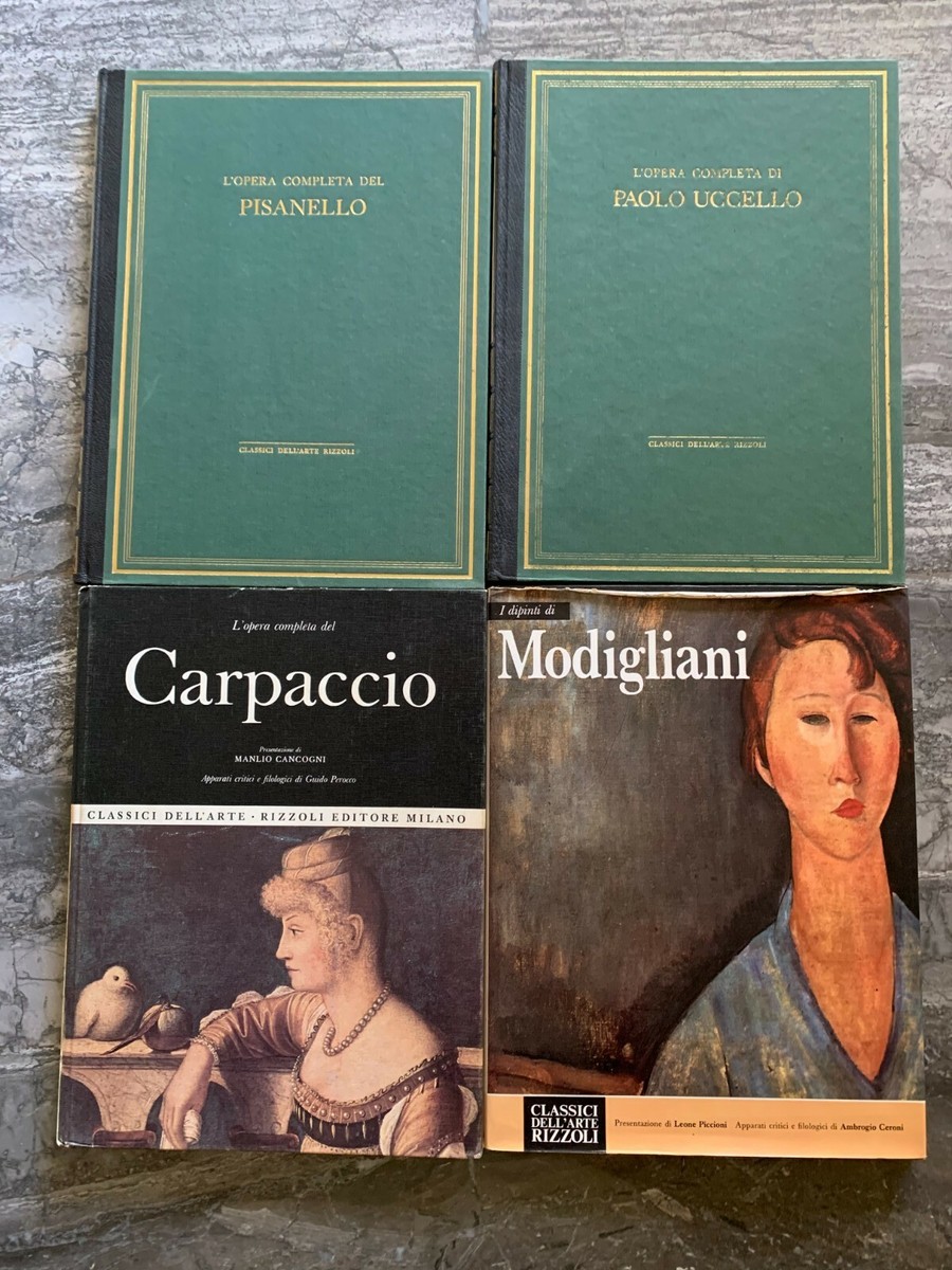 CLASSICI DELL'ARTE RIZZOLI 5 VOLUMI 1967 - 1972 | eBay