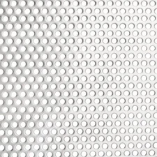 Perforated Sheet Stainless Steel Perforated Metal Sheet 11.8" x 11.8" 