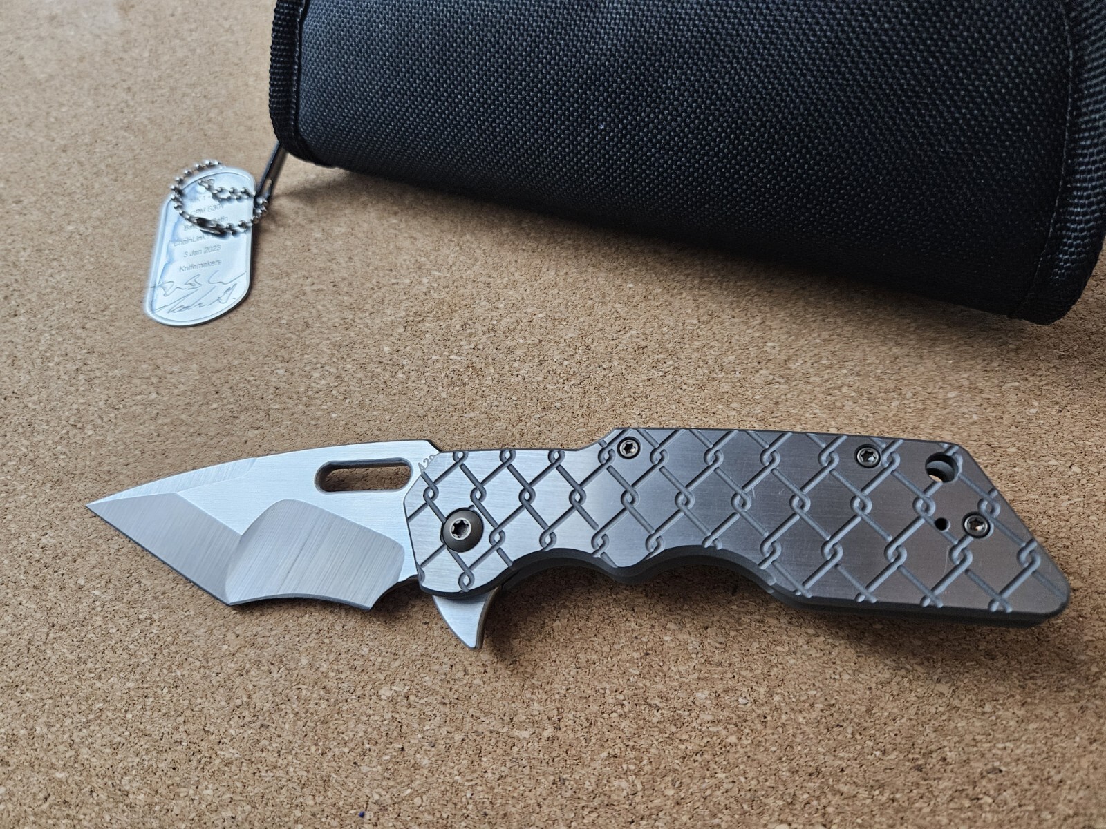 Attn2Detail Med Mark 1 Batwing S30V Chainlink Fence Scales