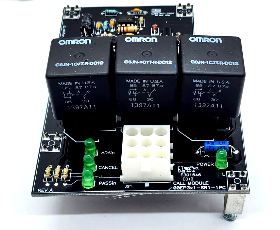 PRECISIONWORKS MFG 00EP3x1-SR1-1PC CALL MODULE RELAY CIRCUIT BOARD *C23 ...