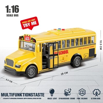 ESUN Spielzeug-Auto Spielzeugauto ab 234jahre, 1:16 cars spielzeug mit Sound und Lich