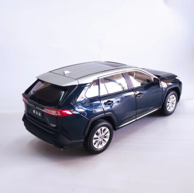 1/18 TOYOTA RAV4 SUV / WILDLANDER Dealer model blue / Silver