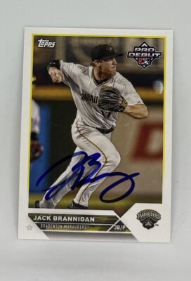 Jack Brannigan 2023 Pro Debut IP Auto | eBay