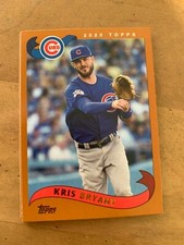 3x KRIS BRYANT 2020 Topps Baseball BASE LOT (2002 style) #299