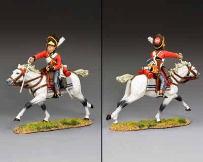 KING & COUNTRY WORLD OF DICKENS WOD052 BRITISH LIFE GUARDS MOUNTED OFFICER MIB e