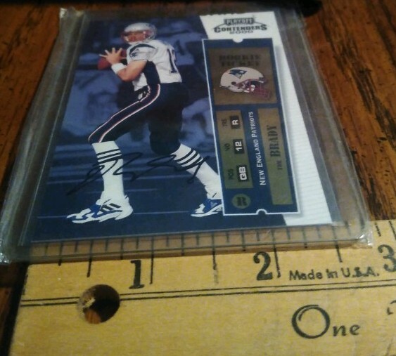 2000 Playoff Contenders Rookie Ticket #144 Tom Brady Authentic GOATom!! view 5