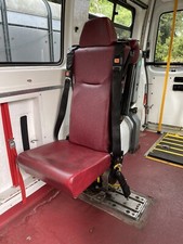 Rotating disability minibus seat  With Winch Could Be adapted for other uses