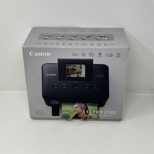 Canon SELPHY CP800 kompakter digitaler Foto-Tintenstrahldrucker - offene Verpackung, innen neu - Bild 10 von 13