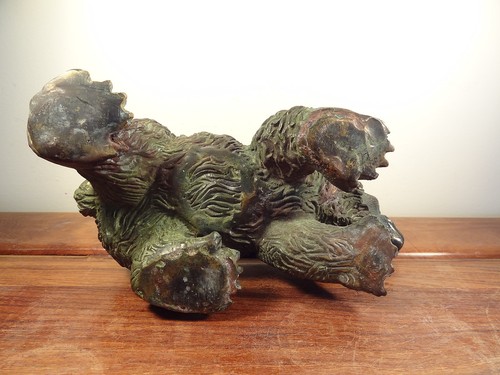 Old Bronze Bear Statue - Picture 5 of 5