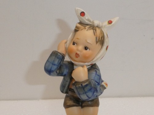 Goebel Hummel #217 “Boy With Toothache” 1951 West Germany 5 5/8 '' - Picture 2 of 6