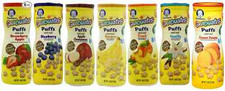 GERBER Graduates PUFFS Cereal Snack Pick One