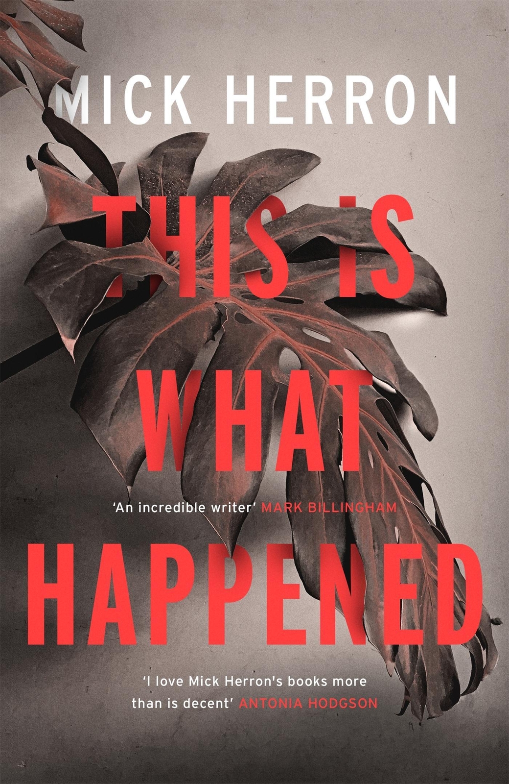 Thumbnail - This Is What Happened, Mick Herron