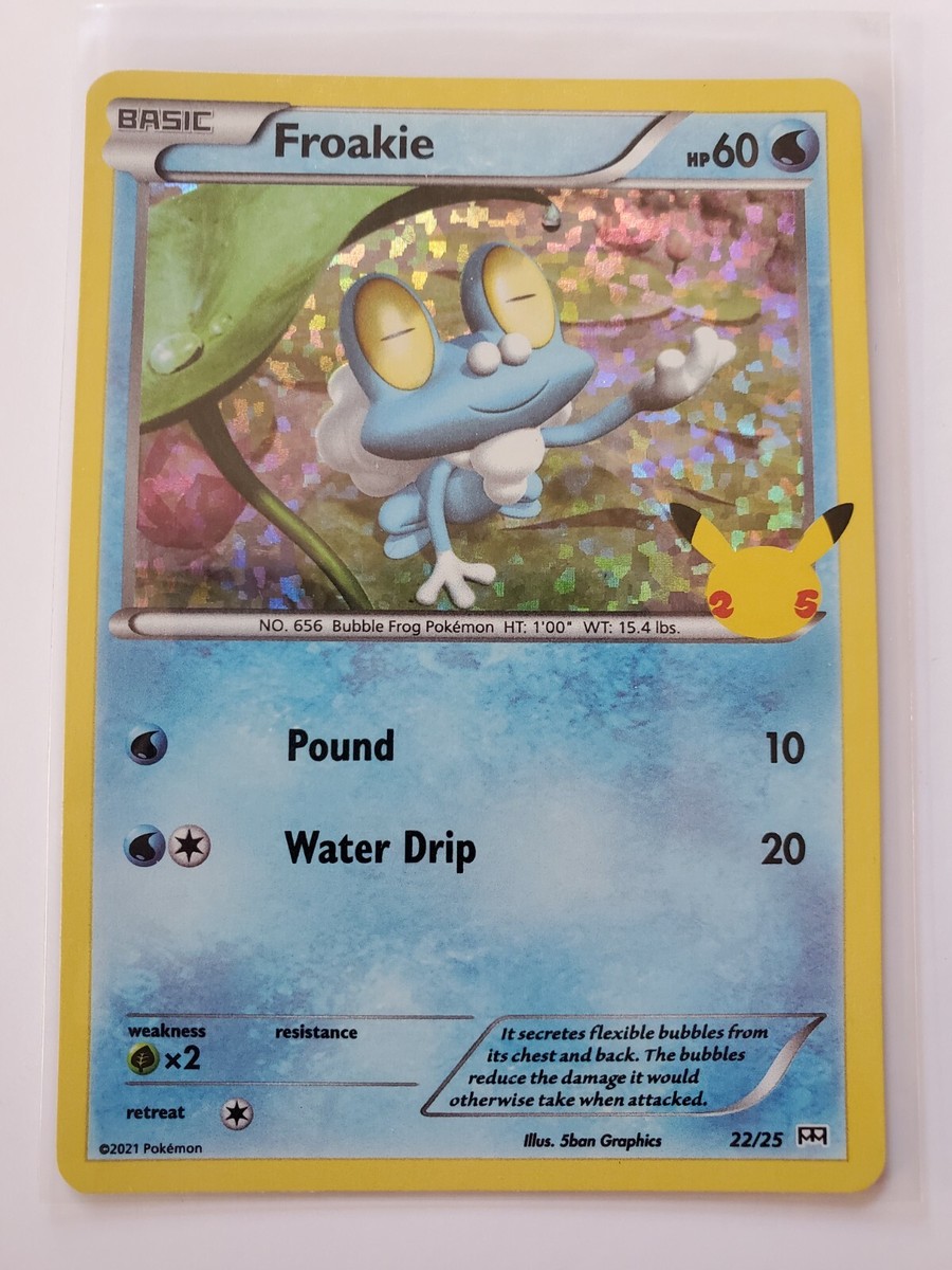 mcdonalds froakie pokemon card Froakie [Holo] #22 Prices | Pokemon McDonalds 2021