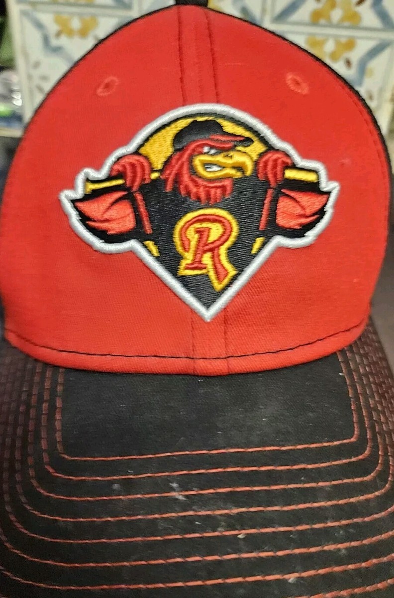 Rochester Red Wings Hat Youth Baseball Cap Red Black Adjustable