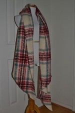 Hollister Women's Patterned Boucle Scarf One Size 76" X 24"  1 Scarf Only 