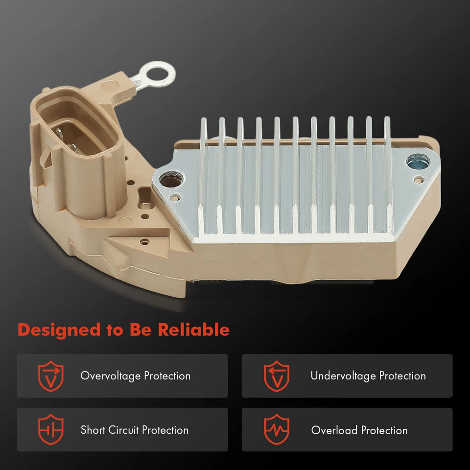 15.5V Alternator Regulator for Mini Cooper 02-08 Suzuki Grand Vitara 2005 XL-7 - Image 4 of 4