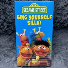 Sing Yourself Silly Sesame Street VHS Tape 1990 Sony Wonder Kids Songs Episodes