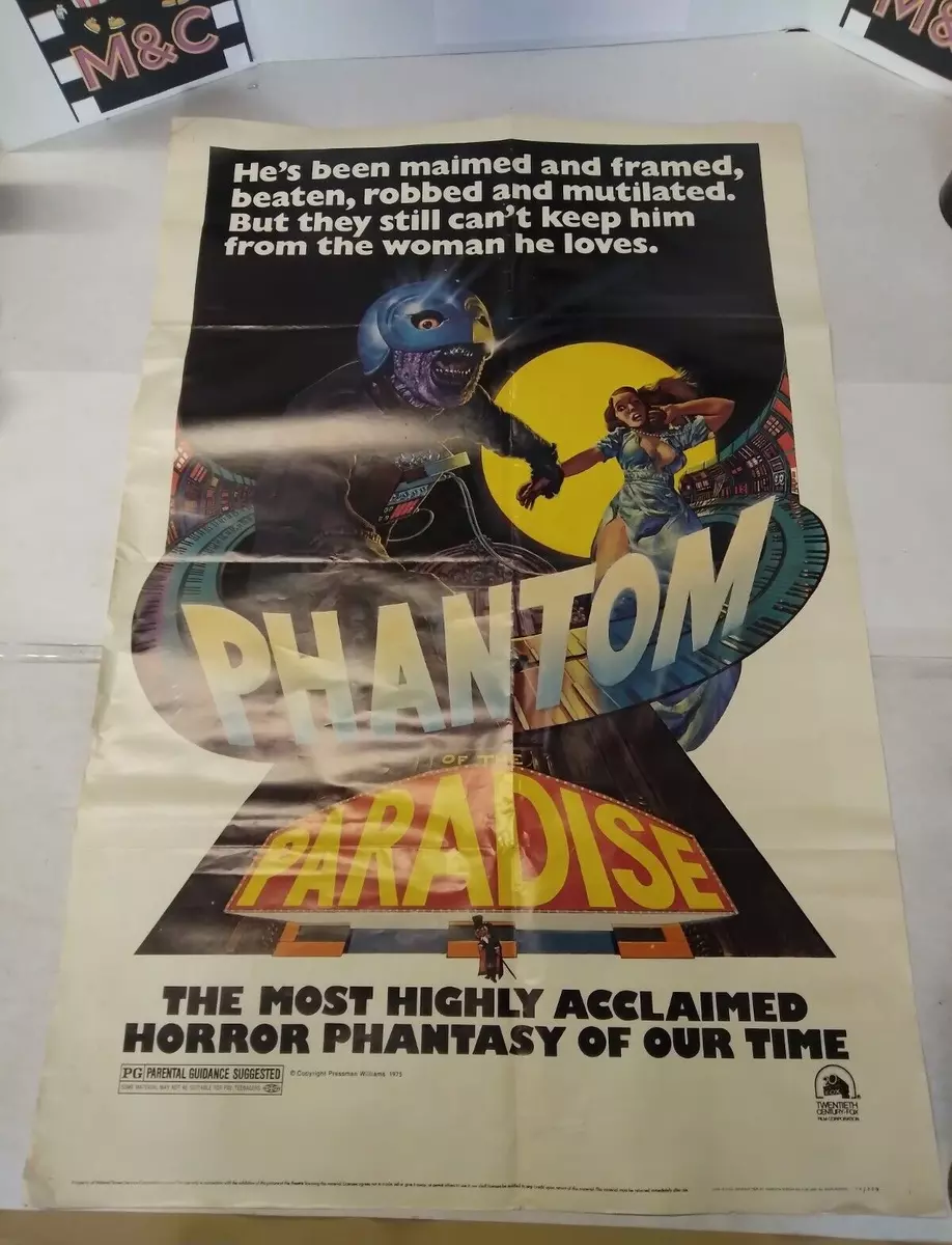 Phantom Of The Paradise Original Movie Poster –