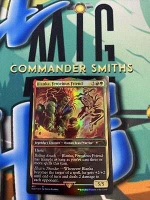 1x Blanka, Ferocious Friend FOIL Secret Lair MTG NM Near Mint (431) | eBay 1x Blanka, Ferocious Friend FOIL Secret Lair MTG NM Near Mint (431) | eBay