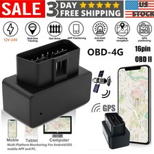 OBD2 II GPS Tracker Real Time Vehicle Tracking Device GSM GPRS Car Auto Locator