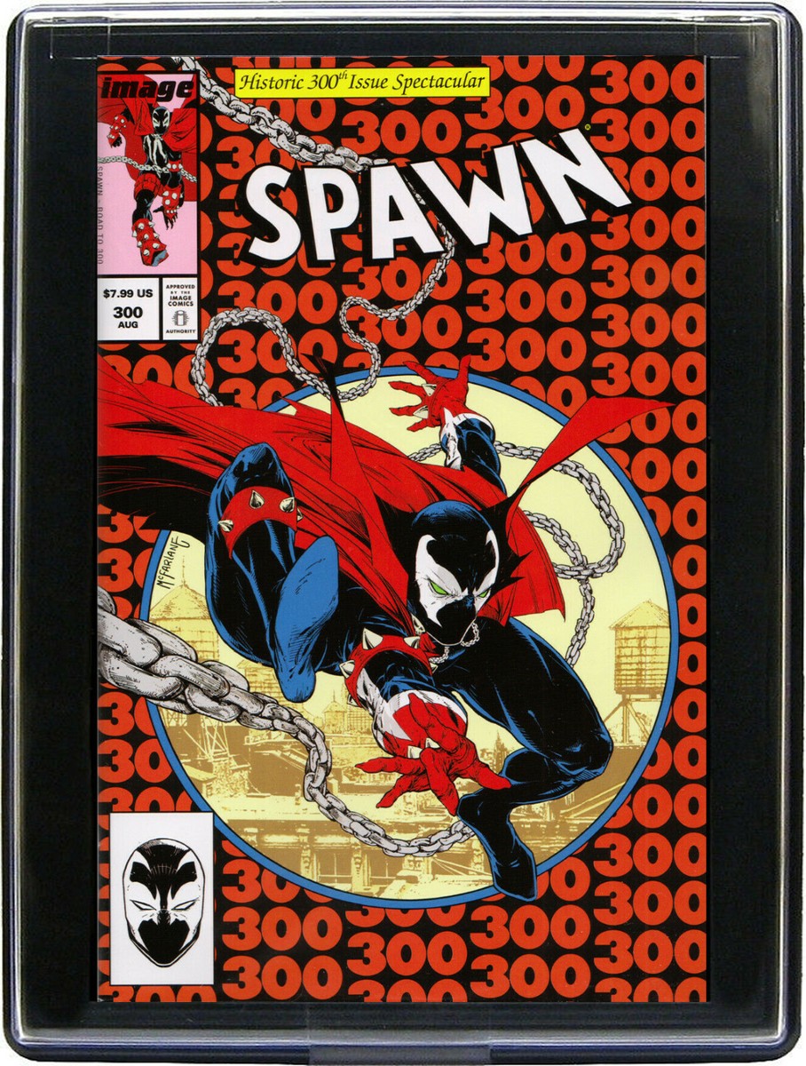 SPAWN #300 (MCFARLANE PARODY) w/FRAME ~ Custom Home Decor