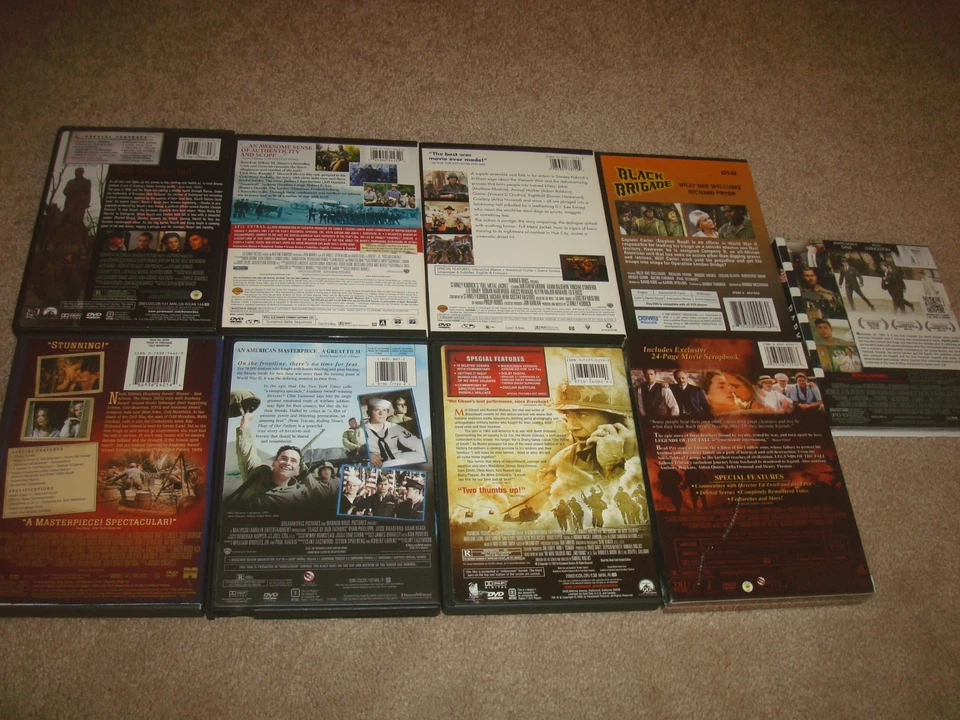 WAR Movie Blu-ray DVD LOT Legends of the Fall We Were Soldiers Full Metal Jacket - Image 4 of 4