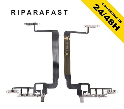 Apple iPhone 13 Pro Flat Lautstärke Taste Mute Power On Off (SC137-6) Schwarz