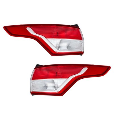 Tail Lights For Ford Escape 2013-2016 Halogen Replacement Left+Right Side Lamps