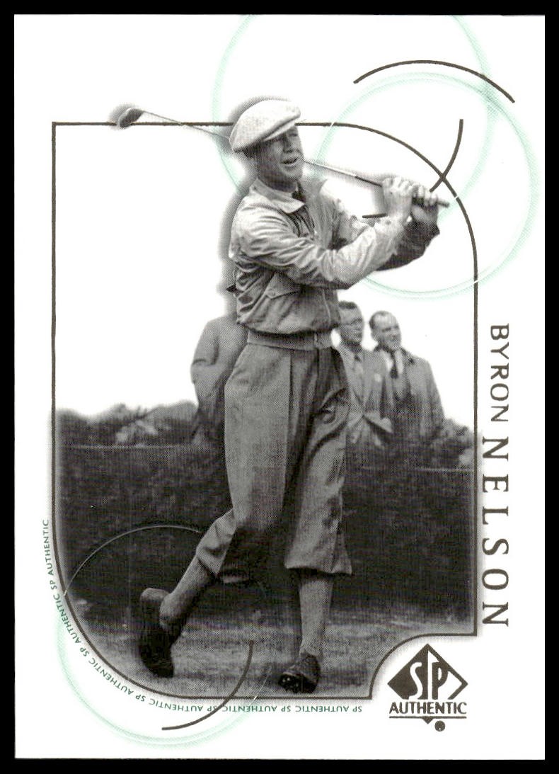 2001 SP Authentic #16 Byron Nelson