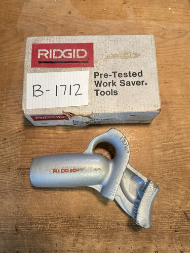 RIDGID B-1712 Heavy-Wall Conduit Bender - The Ridge Tool Co. Elyria Ohio USA