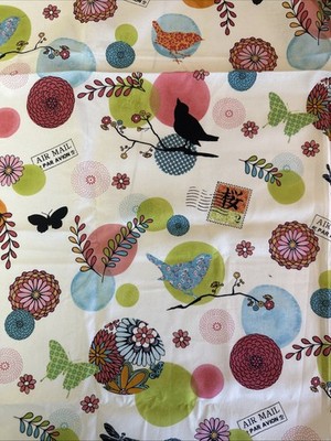 Flights of fancy fabric for Michael Miller,  Par Avion , Remnant Piece