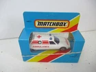 Matchbox Lesney Superfast SF12 Citroen CX "AMBULANCE", blue window box