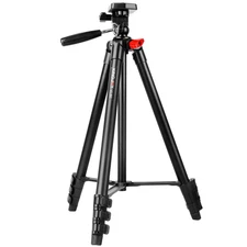 KingJoy PRO A-K368 Aluminum Alloy Video Tripod for Heavy Duty Camera & Camcorder