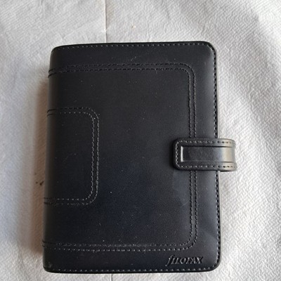 Seltener Filofax Netzwerk Taschen Organizer.