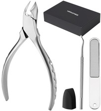 Podiatrist Toenail Clippers, Professional Thick  Ingrown Toe Nail Clippers f...