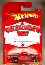 2010 Hot Wheels Valentines Day 68 Chevy El Camino Red Wgold 5 Spoke Wheels 2010 Hot Wheels Valentines Day 68 Chevy El Camino Red Wgold 5 Spoke Wheels