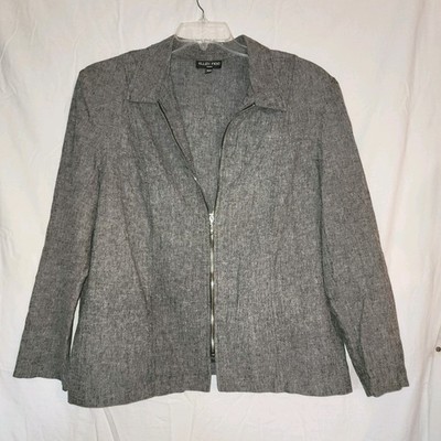 Vintage Ellen Figg  Dola Norte Jacket Women's Gray Size 20W