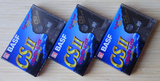 3 Stück BASF Chrome Super II 90 MC Kassette / OVP / Typ II 2 / NEU /