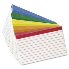 Esselte ESS04753 Color-Coded Index Cards 3x5 ...