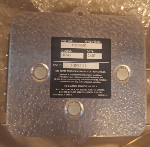 Liftmaster 412HM 390MHz Universal Koaxial Empfänger für Tor- & Garagentoröffner - Bild 9 von 11