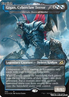 Gigan, Cyberclaw Terror - Gyruda, Doom of Depths EN [IKO - 384] - LP TCG MTG